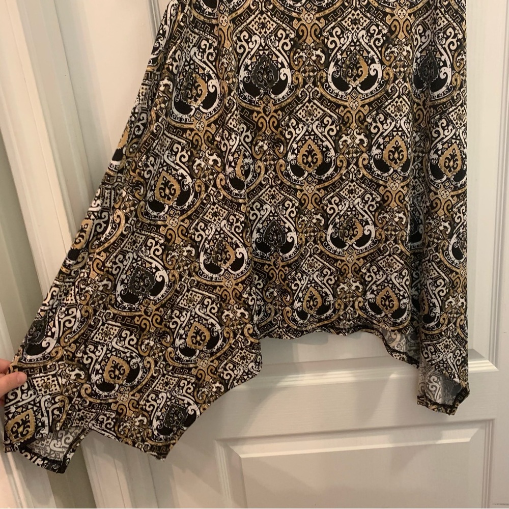 Cato Scroll Patterned Skirt - image 3